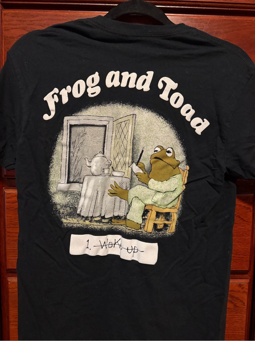 Frog and Toad Graphic Short Sleeve Tee - Black